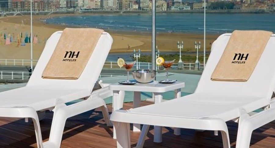 Nh Gijon Otel Dış mekan fotoğraf
