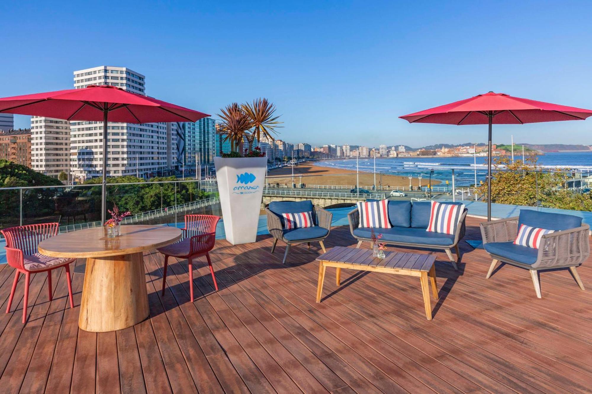 Nh Gijon Otel Dış mekan fotoğraf