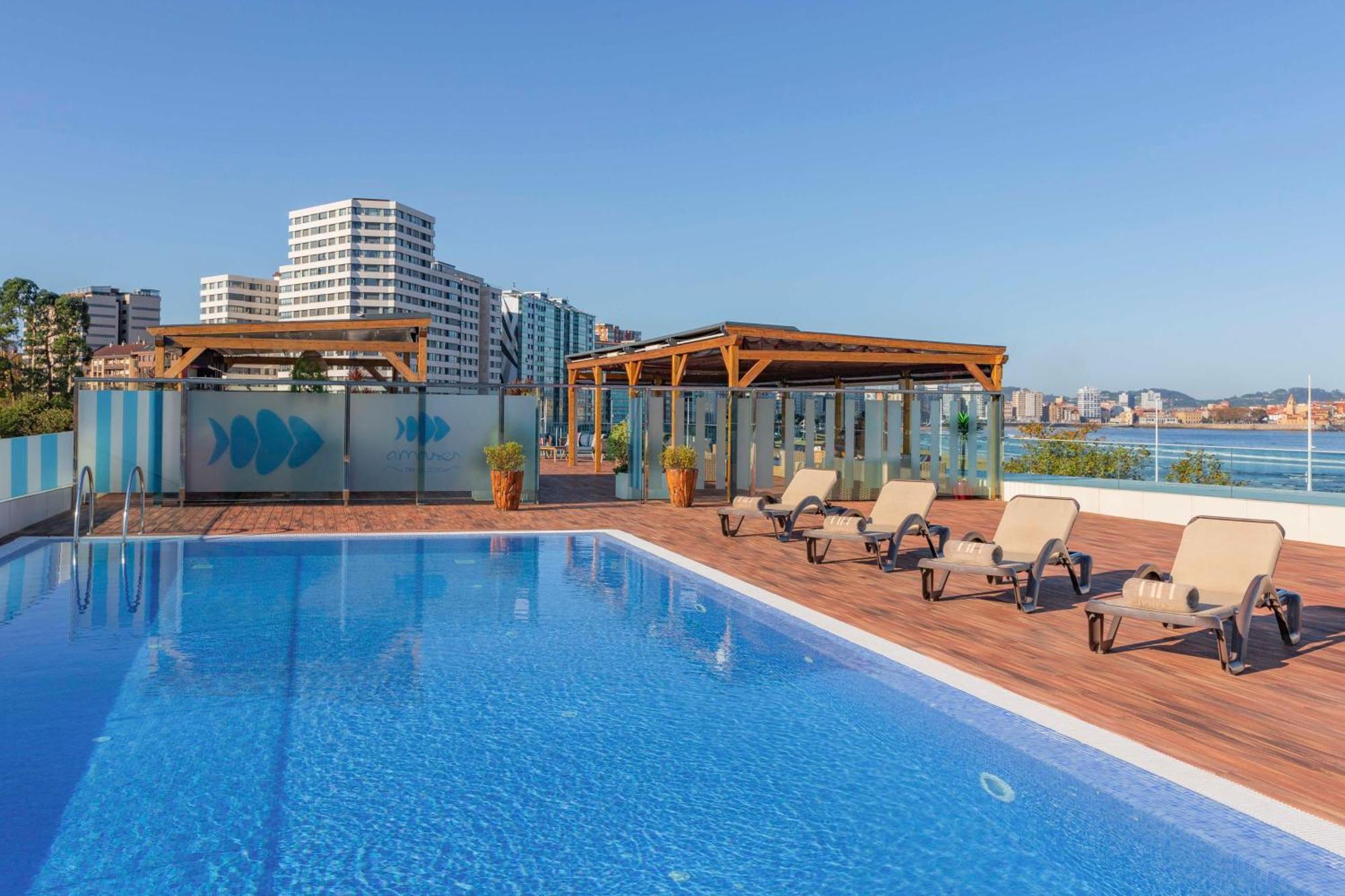 Nh Gijon Otel Dış mekan fotoğraf