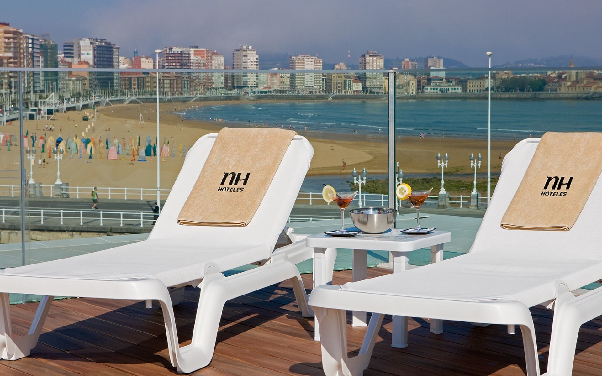Nh Gijon Otel Dış mekan fotoğraf