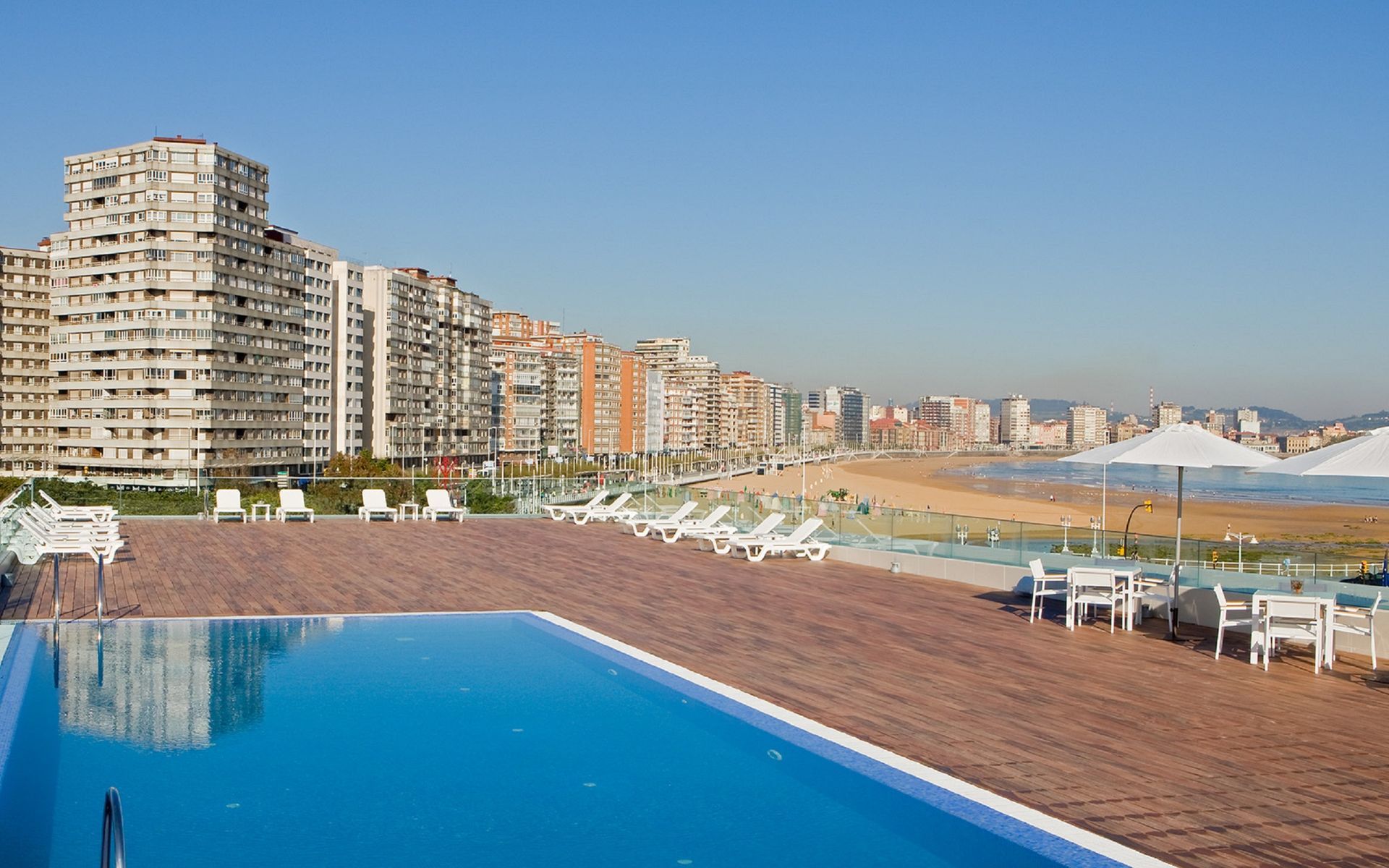 Nh Gijon Otel Dış mekan fotoğraf