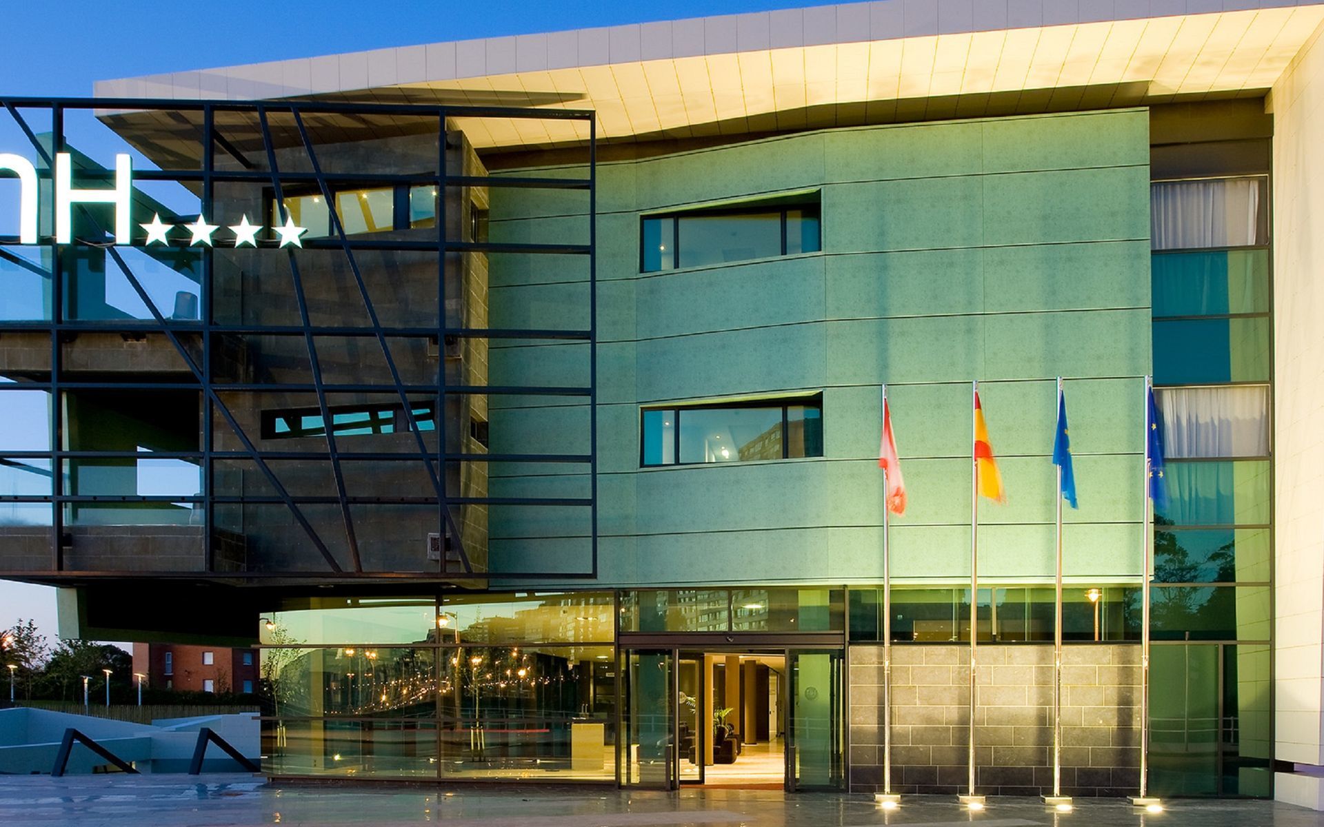 Nh Gijon Otel Dış mekan fotoğraf
